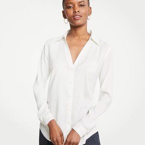 Ann Taylor Essential Button Down Blouse